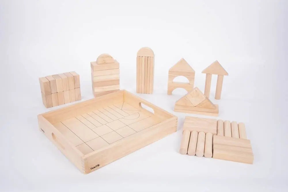 Wooden jumbo block set | The Dyslexia Shop