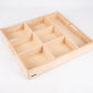 Wooden sorting tray - 7 way | The Dyslexia Shop