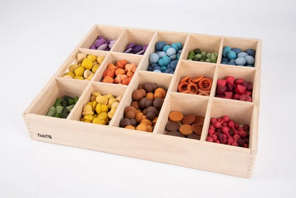 Wooden treasures super set & 14 way tray | The Dyslexia Shop