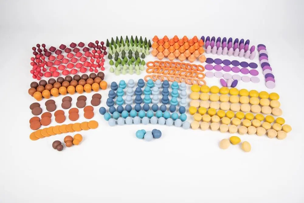 Wooden treasures super set & 14 way tray | The Dyslexia Shop