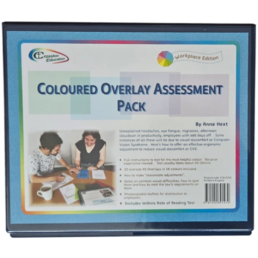 Crossbow Coloured Overlay Assessment Pack - Work Place Edition