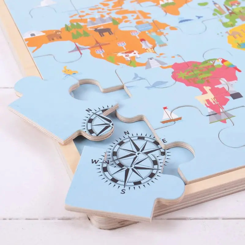 World Map Puzzle | The Dyslexia Shop