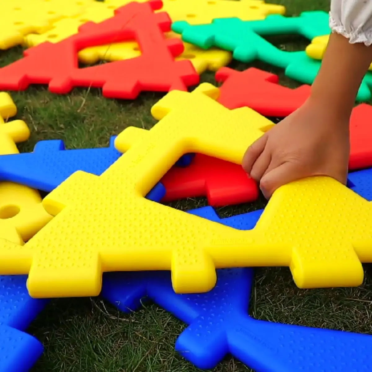 XL Polydron Set 2 – 24-Piece Large-Scale Construction Kit for Creative Play | The Dyslexia Shop