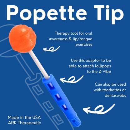 ARK Z-Vibe Popette Tip – Oral Motor Chewing Aid for Sensory Support