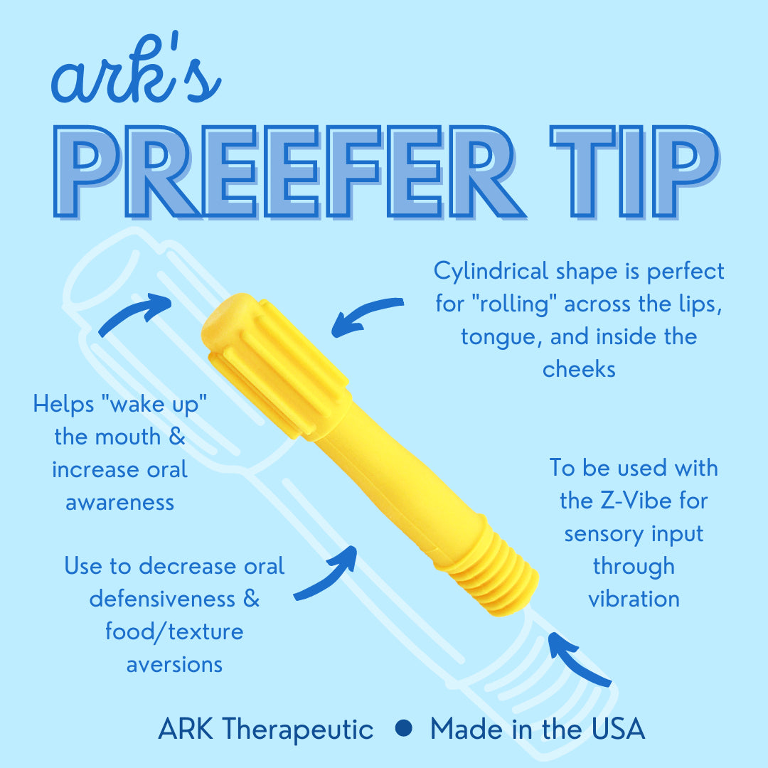 ARK Z-Vibe Preefer Tip – Rolling Oral Motor Tool for Sensory Therapy