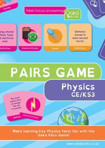 CE-KS3 Pairs Game : Physics