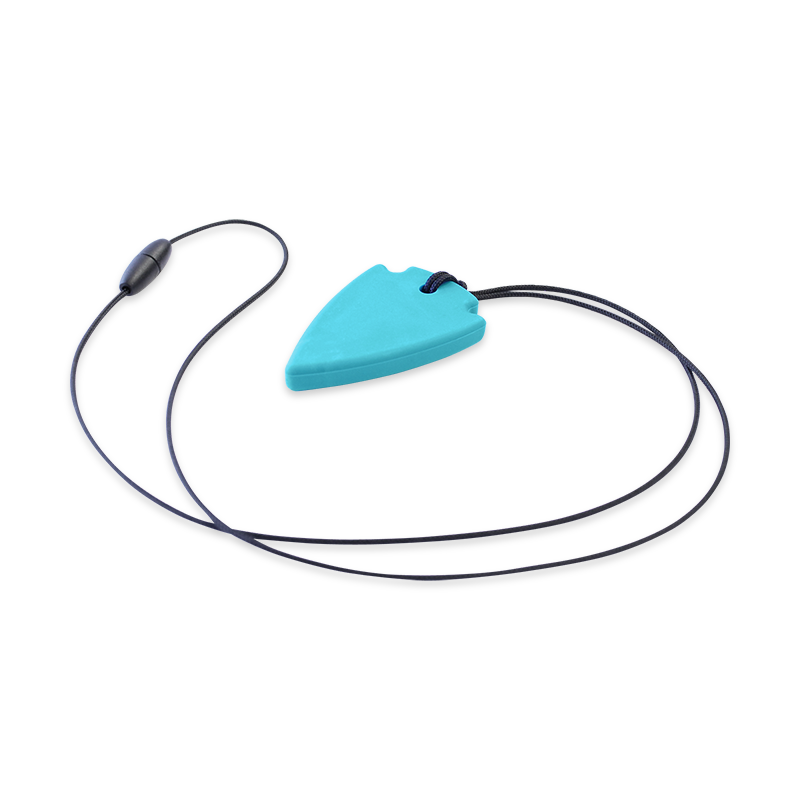ARK's Arrowhead Chew Necklace - Thin & Discreet Sensory Chewelry by ARK Therapeutic