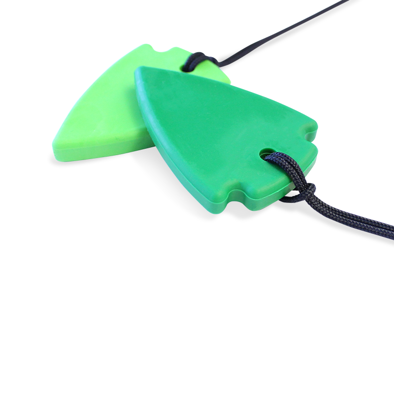 ARK's Arrowhead Chew Necklace - Thin & Discreet Sensory Chewelry by ARK Therapeutic