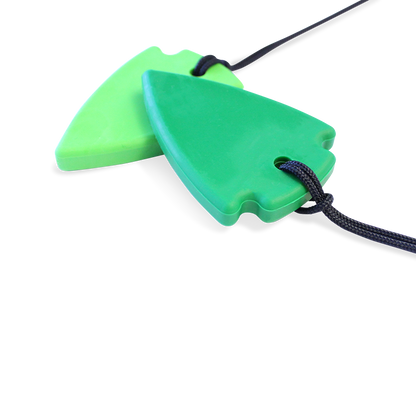 ARK's Arrowhead Chew Necklace - Thin & Discreet Sensory Chewelry by ARK Therapeutic