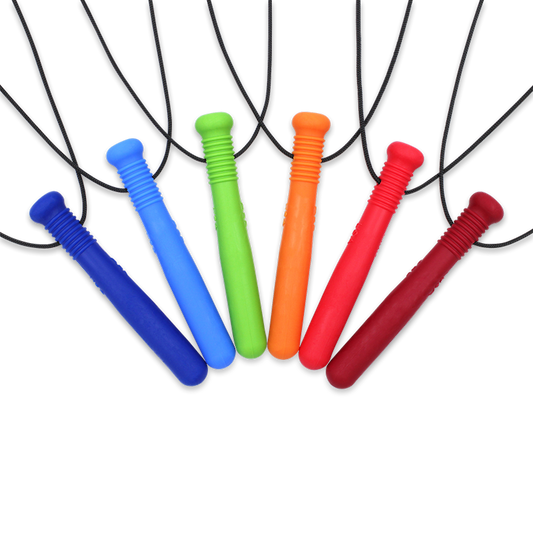 ARK Baseball Bat Chew Necklace - Sports Sensory Chewelry
