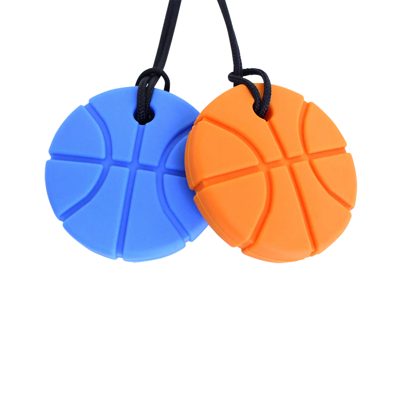 ARK Basketball Chew Necklace - Chewable Pendant for Oral Motor Needs