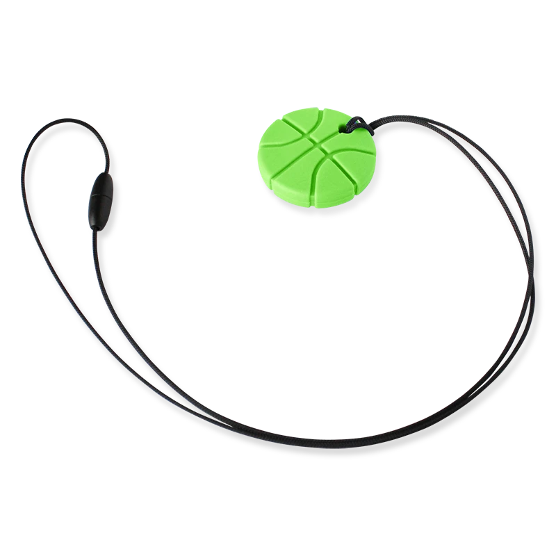 ARK Basketball Chew Necklace - Chewable Pendant for Oral Motor Needs