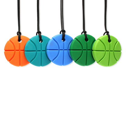 ARK Basketball Chew Necklace - Chewable Pendant for Oral Motor Needs