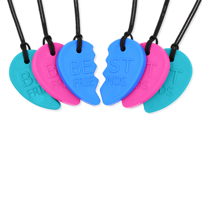 ARK Best Friends Split Heart Chewelry Set