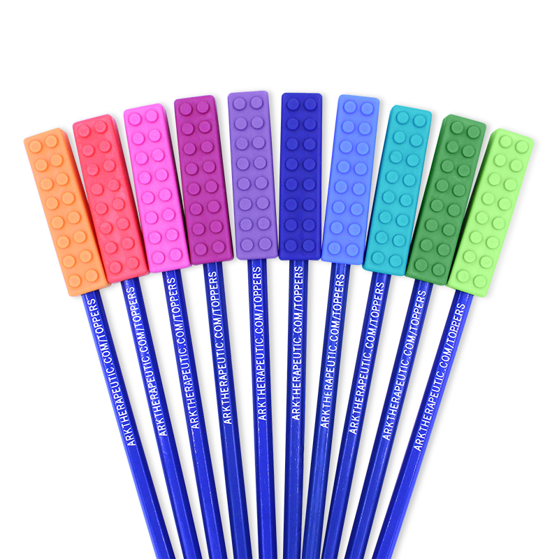 ARK's Brick Stick Chewable Pencil Topper - Sensory Chew for Kids