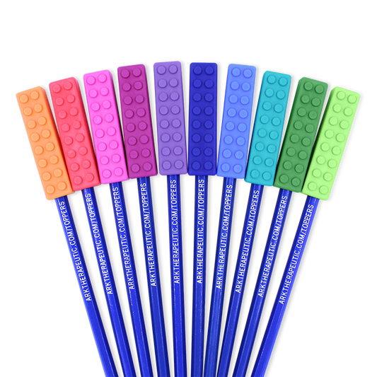 ARK's Brick Stick Chewable Pencil Topper - Sensory Chew for Kids