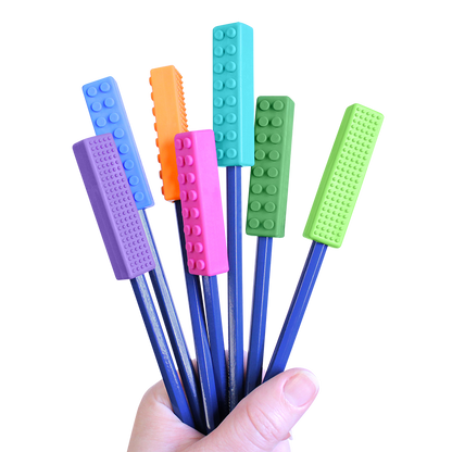 ARK's Brick Stick Chewable Pencil Topper - Sensory Chew for Kids