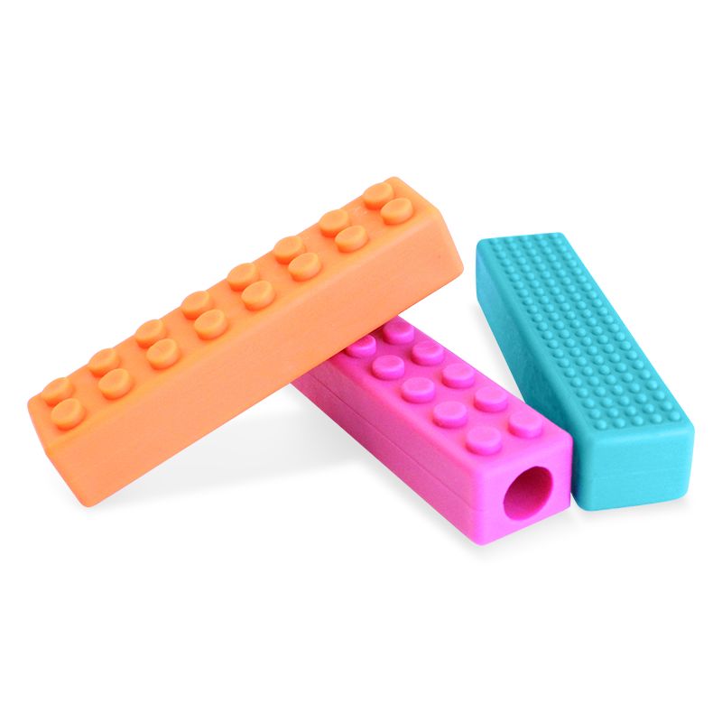 ARK's Brick Stick Chewable Pencil Topper - Sensory Chew for Kids