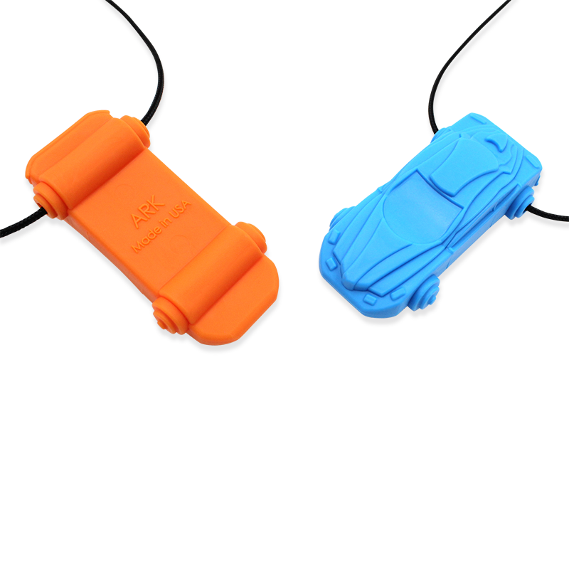 ARK Racecar Chew Necklace - Sensory Chewelry Necklace