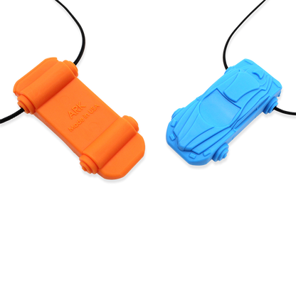 ARK Racecar Chew Necklace - Sensory Chewelry Necklace