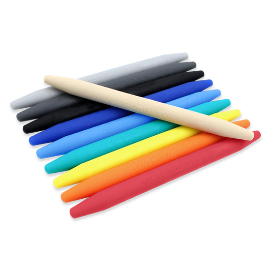 ARK's Chewth Pick Smooth Chewable Toothpicks (3 Pack) - Discreet Sensory Chew for Teens & Adults