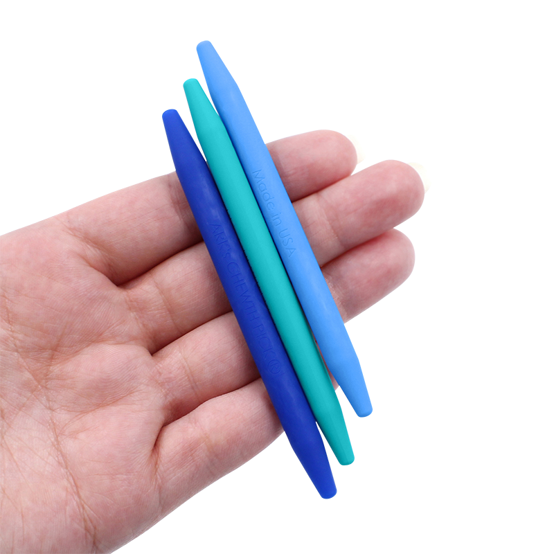 ARK's Chewth Pick Smooth Chewable Toothpicks (3 Pack) - Discreet Sensory Chew for Teens & Adults
