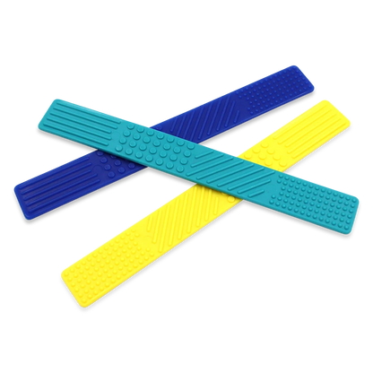ARK Flat Textured Feeding Therapy Spoons - 3 Pack
