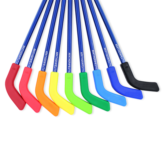 ARK's Hockey Stick Chewable Pencil Topper - Medical Grade Sensory Chew