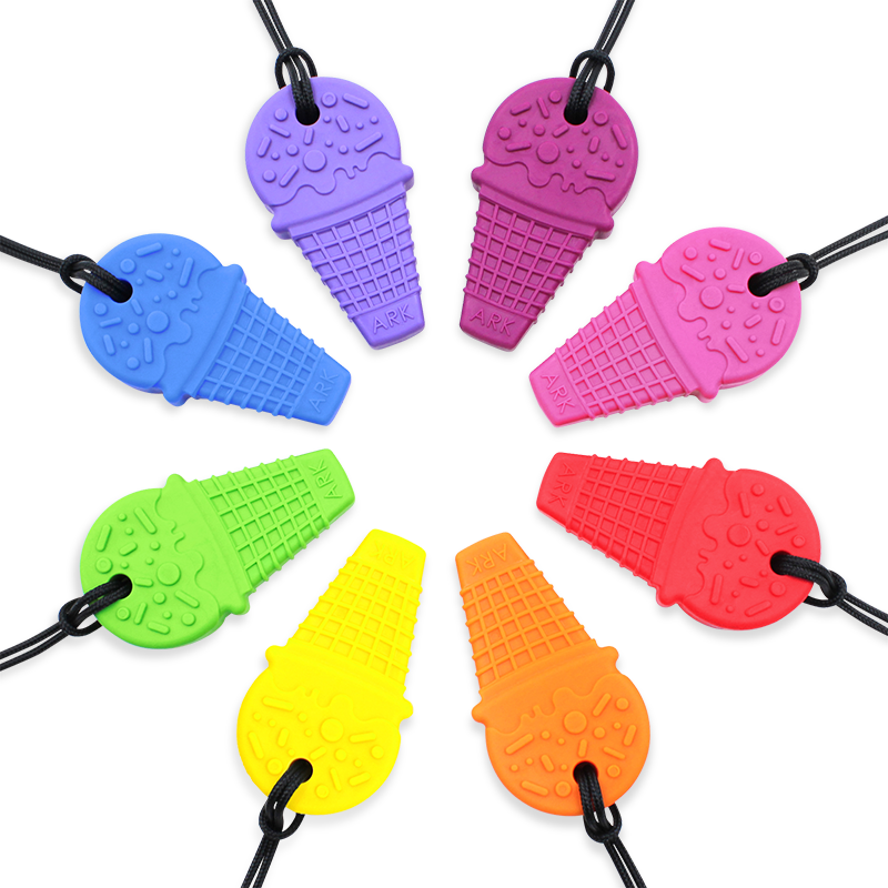 ARK's Ice Cream Chew Necklace - Textured Sensory Chewelry by ARK Therapeutic