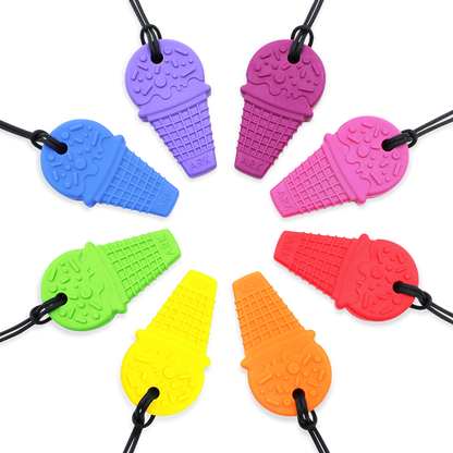 ARK's Ice Cream Chew Necklace - Textured Sensory Chewelry by ARK Therapeutic