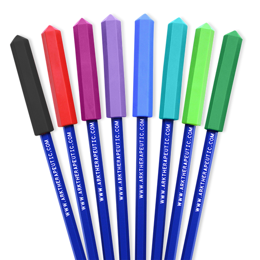 ARK's Krypto-Bite Chewable Pencil Topper - Prism Sensory Chew for Kids & Teens