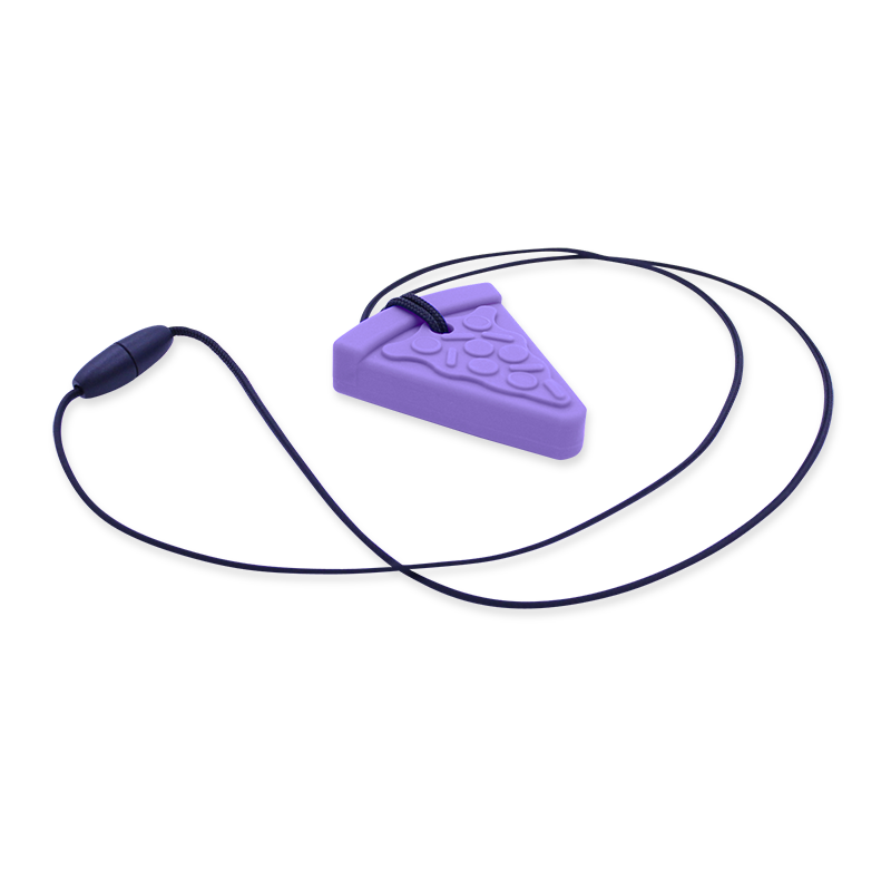 ARK's Pizza Textured Chew Necklace - Sensory Chewelry for Kids & Teens