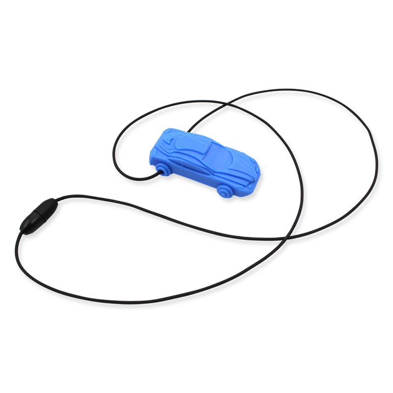 ARK Racecar Chew Necklace - Sensory Chewelry Necklace