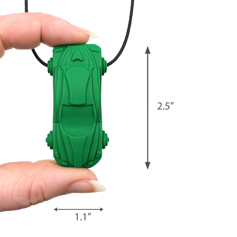 ARK Racecar Chew Necklace - Sensory Chewelry Necklace