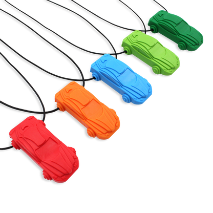 ARK Racecar Chew Necklace - Sensory Chewelry Necklace