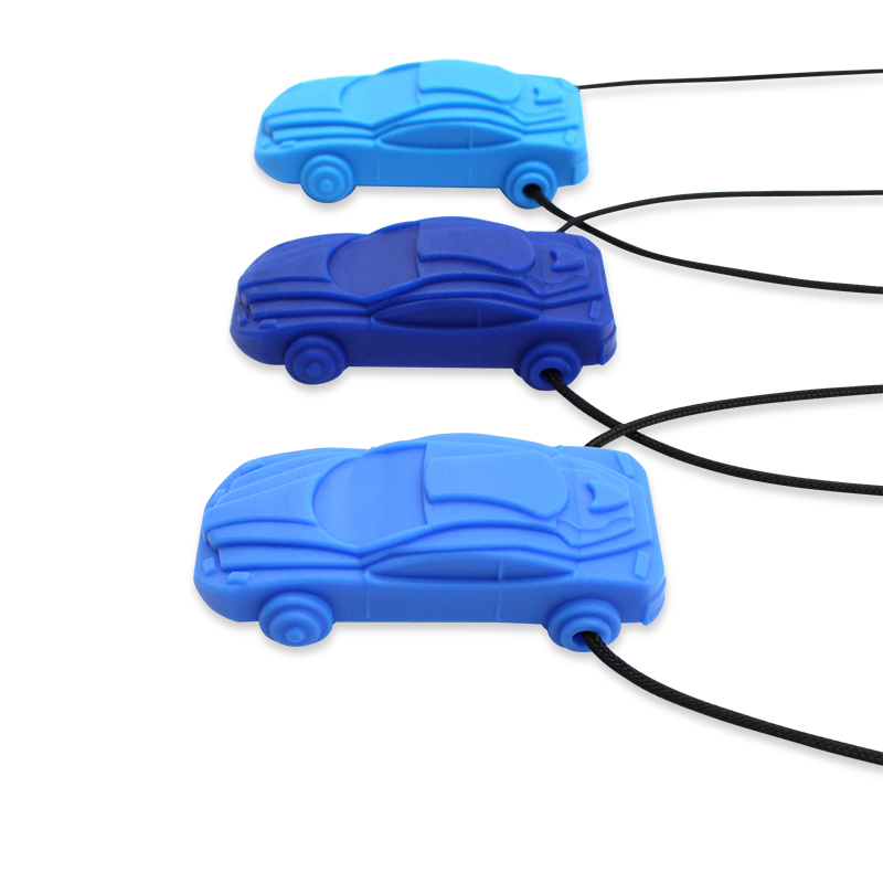 ARK Racecar Chew Necklace - Sensory Chewelry Necklace