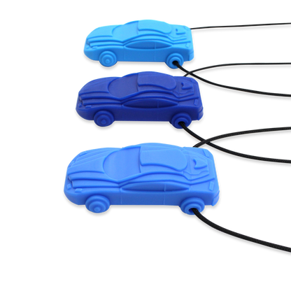 ARK Racecar Chew Necklace - Sensory Chewelry Necklace