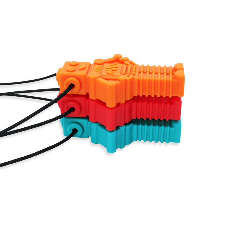 ARK RoboChew Sensory Chew Necklace — Textured Chewable Pendant