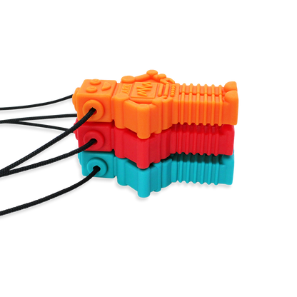 ARK RoboChew Sensory Chew Necklace — Textured Chewable Pendant