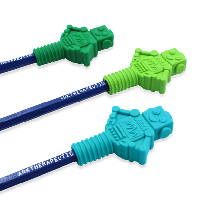 ARK's RoboChew Chewable Pencil Topper - Medical Grade Sensory Chew