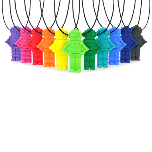 ARK RoboChew Sensory Chew Necklace — Textured Chewable Pendant