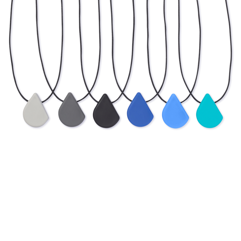 ARK Teardrop Small Chew Necklace – Discreet Chewable Pendant