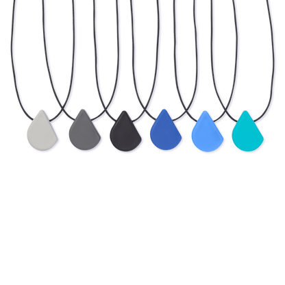 ARK Teardrop Small Chew Necklace – Discreet Chewable Pendant