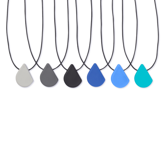 ARK Teardrop Small Chew Necklace – Discreet Chewable Pendant