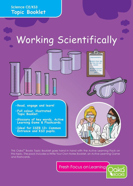 CE-KS3-KS4 Science: Chemistry : Working Scientifically - Topic Pack