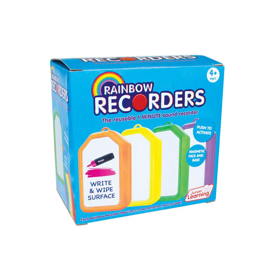 Rainbow Recorders (Set of Four)