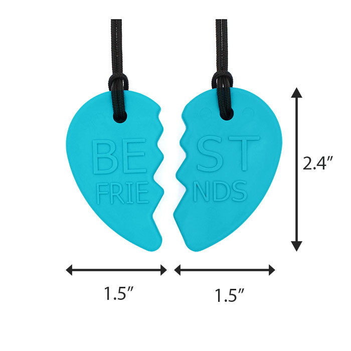 ARK Best Friends Split Heart Chewelry Set