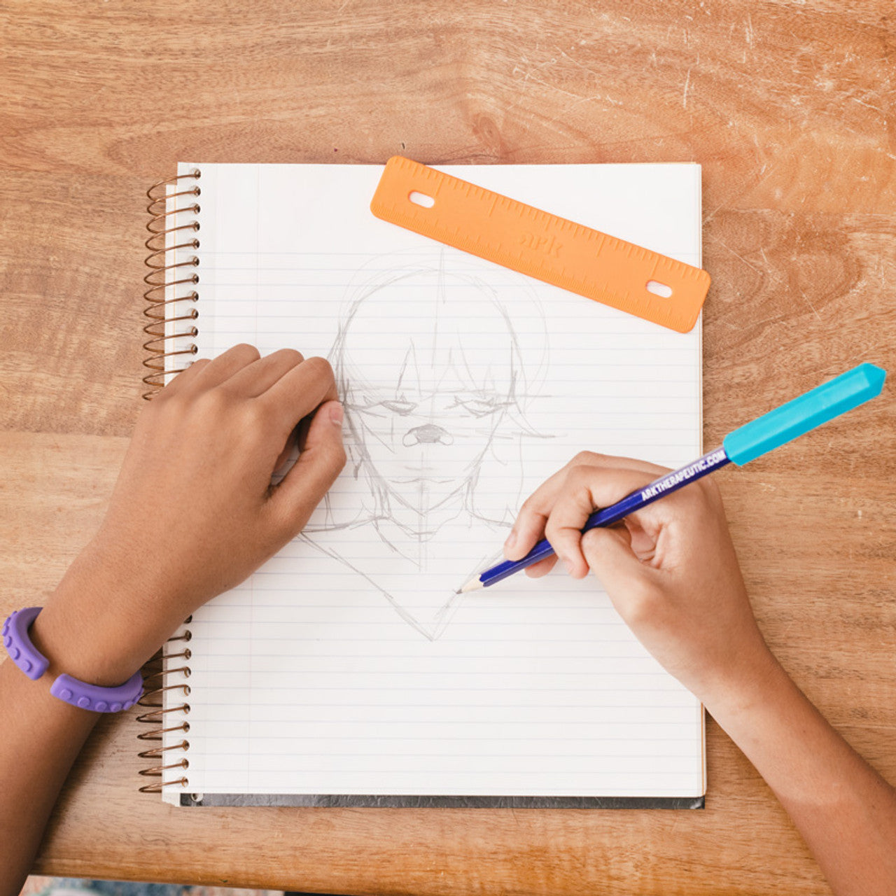 ARK Binder Buddy™ Chewable Tactile Fidget