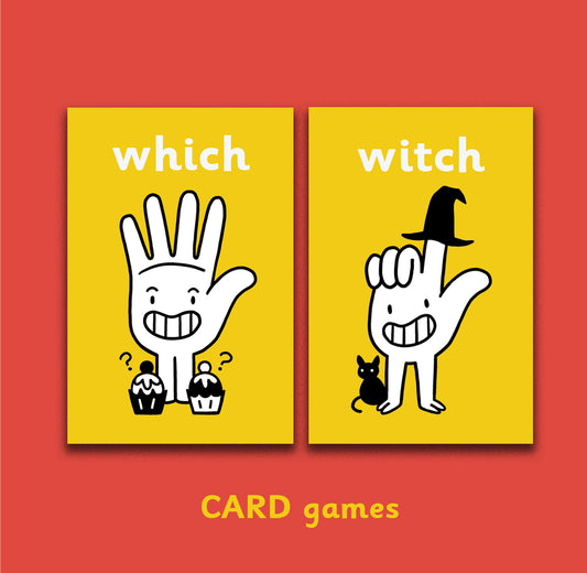 Pairs Or Pears Card Game - Handy Spelling