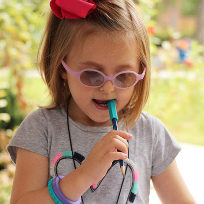 ARK's Krypto-Bite Chewable Pencil Topper - Prism Sensory Chew for Kids & Teens